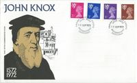 11.09.1972 GB FDC 400 Jahre John Knox