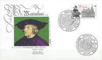 Michel 1773, Wormser Reichstag von 1495, Maximilian I, Kaiser Maximilian I, Haus zur M&uuml;nze, Worms