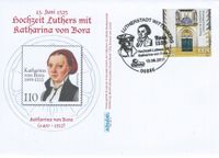 Citykurier Gera, 500 Jahre Reformation, Bogensatz ETSt, Luther Briefmarken