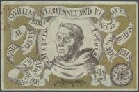 1920 Notgeld Wittenberg Luther 1520