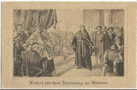 Lutherfilmdenkmal , Luther Postkarten, Martin Luther, Luther Briefmarken