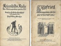 Hillger Verlag 1920er 1930er Jahre Konvolut Jugendb&uuml;cherei B&uuml;cher Nibelungen