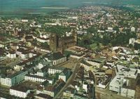 PK1 Luftbild Worms Dom - Dreifaltigkeitskirche