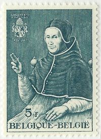 Papst Hadrian VI, Papst seit 1523, Martin Luther, Luther Briefmarke