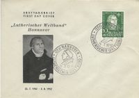 Lutherischen Weltbund, Hannover, Martin Luther, Michel-Katalog-Nummer 149, Luther Briefmarken