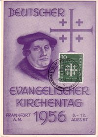 Evangelischer Kirchentag 1956, Martin Luther