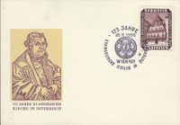 Luther Briefmarken, Luther Bibel, Wien, &Ouml;sterreich