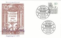 12.07.1979 FDC 450 Jahre Martin Luthers Katechismus