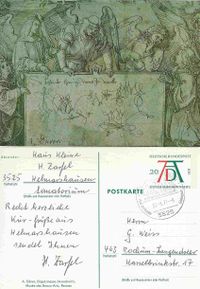 Michel Nummer PSo 3/01-05; Albrecht D&uuml;rer; Luther Briefmarken
