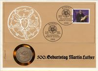 1983.10.13_BRD_FDC_Michel_1193_MARTIN LUTHER WORBES NR. 42