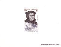 Franz&ouml;sisch Polynesien Martin Luther, 1983 franz&ouml;sisch Polynesien Michel-Katalog-Nr.: 389, Luther Briefmarken