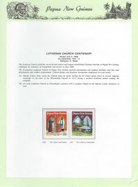Michel-Katalog-Nr.: PG 529, Papua New Guinea, Martin Luther, Luther Briefmarken, ETB