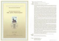 Michel-Nr.: Bln. 855, 450 Jahre Reformation im Kurf&uuml;rstentum Brandenburg	,Nikolai-Kirche in Berlin-Spandau