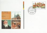 1000 Jahre Kronach - 450. Todestag Lucas Cranach d.&Auml;, Luther Briefmarken