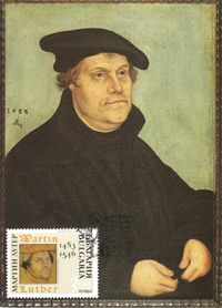 Martin Luther, Luther Briefmarken, Bulgaria, Blugarien,