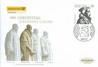 Johannes Calvin, Michel-Nr.: Bund 2744, Gerd und Oliver Aretz