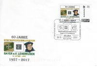 28.10.2017 BRD &quot;500 Jahre Reformation - Luther&quot; SoSt: Leverkusen Stempelnummer 22/344