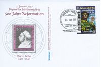 Martin Luther, Privatpost, Halle, Eisleben, Reformation, Briefmarke, Luther, Luther Briefmarken