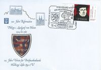 Philipp I. Landgraf von Hessen Stempel-Nr.: 06/060, Martin Luther, Reformation, Luther Briefmarken