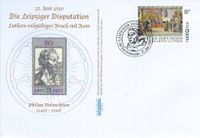 LVZpost Leibzig, Leibziger Disposition, Luther Briefmarken, Martin Luther