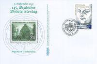 Grit Fiedler, LVZ Post, Johann von Staupitz, FDC, Martin Luther, Reformation, Briefmarke, Luther Briefmarken