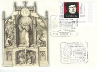 31.10.2017 BRD Hamburg - 500 Jahre Reformation - Luther&quot; - Stempelnummer: 21/334, Luther, Luther Briefmarken, Hamburg