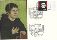 2017.10.31_Eisenach Stempel 20-322 500 Jahre Reformation Lutherstube auf der Wartburg 7
