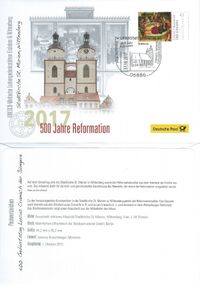 2017.10.31_Philatelistisches Brief-Set UNESCO-Welterbe Luthergedenkstaetten 2 31.10.2017c