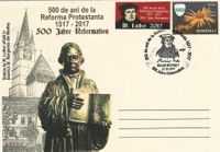 Lutherstadt Wittenberg - Lutherdenkmal; Postkarte Lutherdenkmal, Lutherdenkmal, Luther Briefmarken, Martin Luther, Luther-Denkm&auml;ler, Lutherdenkm&auml;ler, Martin Luther Denkmal