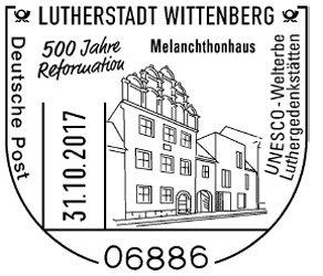 31.10.2017 Lutherstadt Wittenberg Stempelnummer 20/326