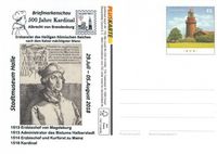 Albrecht von Brandenburg, Martin Luther, Luther Briefmarken