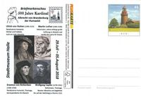 Ulrich von Hutten, Martin Luther, Erasmus von Rotterdam, Wolfgang Capitio, Martin Luther, Luther Briefmarken