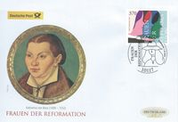 Frauen der Reformation, Martin Luther, Luther Briefmarken,