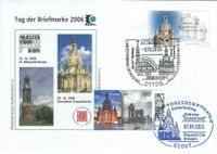 07.09.2023 Zeitreise Deutschland - Sonder- Erstagsstempel Dreden Fauenkirche 13