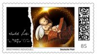 Elisabet Luther, geboren am 10. Dezember 1527 in Berlin; † 1528, Luthers Tochter, Luthers Familie, Luther Briefmarken