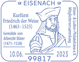 Kurf&uuml;rst Friedrich der Weise - Stempelnummer 12 081
