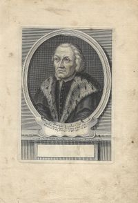 1750 Portrait XVIIIe Martin Luther Th&eacute;ologien R&eacute;forme Protestante Luth&eacute;ranisme