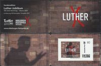 Markenheftchen 80 cent, Nibelungenfestspiele, Luther Briefmarke