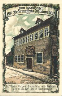 Luthers Geburtshaus in Eisleben