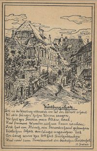 Wartburghof, Martin Luther, Verlag der Vaterl&auml;ndischen Verlags- und Kunstanstalt, Berlin GW61