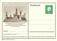 Luther-Denkmal Worms, Reformationsdenkmal Worms, Ernst Rietschel, Worms, Martin Luther Briefmarken, Luther Postkarten, Luther Motiv