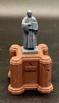 H0 Martin Luther Statue Artikel-Nummer: 48285 Marke:Viessmann-Kibri-Vollmer Modellbau