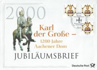 Karl der Gro&szlig;e, Worms, Hochzeit, MICHEL-Nummer:	2088