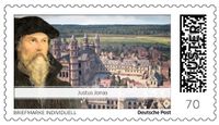 Justus Jonas, Wormser Reichstag 1521, Luther Briefmarken, Martin Luther, Reformator, Luther in Worms