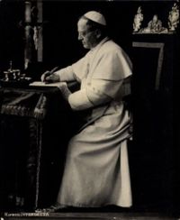 &quot;Basilica Minor&quot; Papst Pius XI (1922-1939); Wormser Dom, St. Peter, Papst Pius XI (1922-1939)