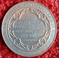 Gedenkmedaille Reformationsdenkmal Worms 1868, Lutherdenkmal Worms, Lutherdenkmal, Martin Luther
