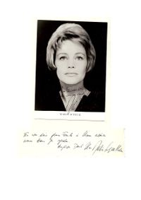Autogramm, 30.11.1966 Maria Schell, Wormser Theater, St&auml;dtisches Spiel- und Festhaus, Worms, Das Wormser
