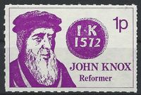 John Knox (1514-1572), Reformator, Luther Briefmarken