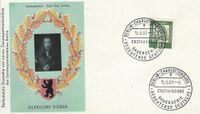 Michel und Kieser, Dauermarke, Albrecht D&uuml;rer Briefmarke, Luther Briefmarken